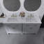 Ensemble de meuble-lavabo autoportant 60 po avec lavabos doubles 60 po (séparés) et lavabos doubles en céramique-1541312361-1541312364