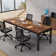 Latrishia 6.5FT Rectangular Conference Meeting Seminar Training Table