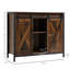 Armoire industrielle, armoire buffet, armoire brun rustique