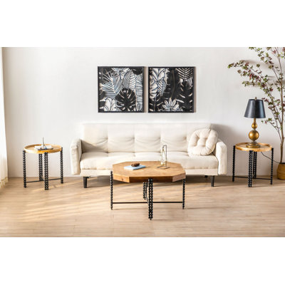 Table basseTable basse en bois naturel