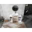 Meuble-lavabo autoportant de 48 po avec lavabo en céramique et 2 armoires de rangement, porte à fermeture douce, tablette réglable-506113731-506113729