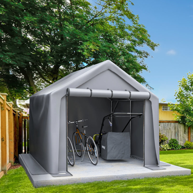 Abri de jardin pour voiture, H 85,44 po x l 94,92 po x P 96,12 po