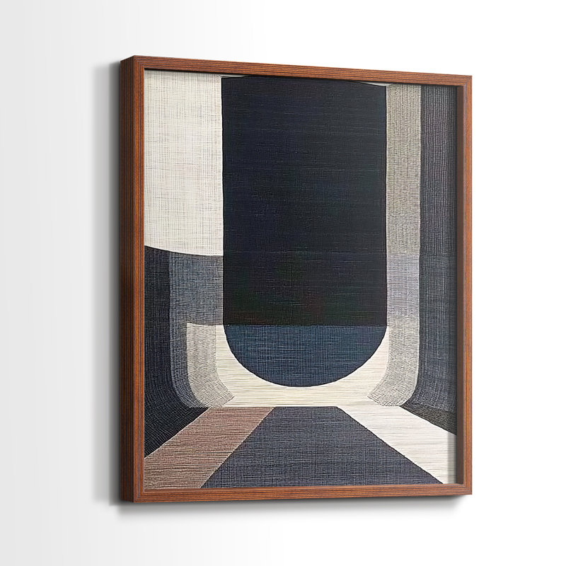 "ABSTRACT Series DCL XXVI" par J Paul, Noyer, H 15 po x l 12 po