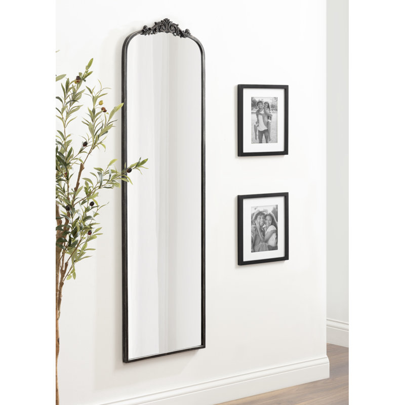 Miroir décoratif Anglo Arendahl, Noir, 58 po x 18 po