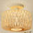1-Light Flush Mount Ceiling Light，Semi Flush Mount Ceiling Light-101782491