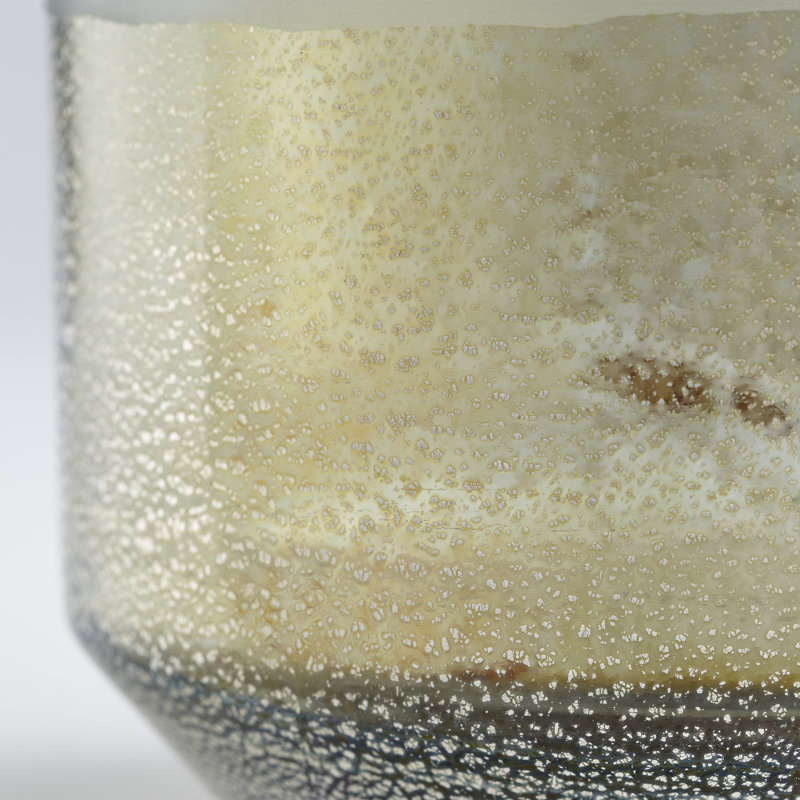 Alchemy Glass Table Vase, 8.5" H x 7.75" W x 7.75" D