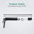 Single Hole Single-Handle High-Arc Modern Bathroom Faucet