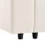 Canapé modulaire rembourré avec rangement, ports USB, recharge sans fil et haut-parleur Bluetooth pour une vie moderne