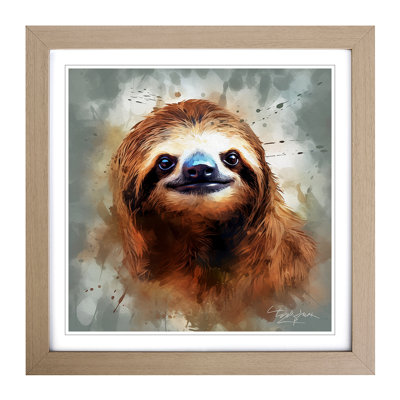 Sloth Digital - Framed Print