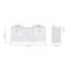 Meuble-lavabo simple 85 po dont 24 po Peighton et meuble-lavabo simple OVL de 31 po avec rebord CWQZ 1,5CT de Peighton-224931166-224931165