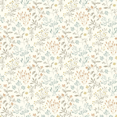 Siren Prepasted Floral Double Roll
