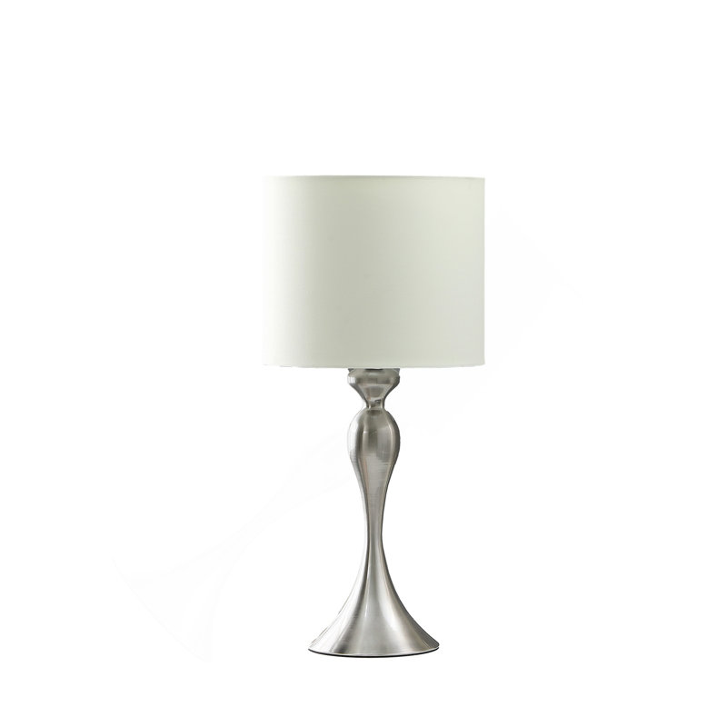 Lampe de table 24 po, Argent brossé