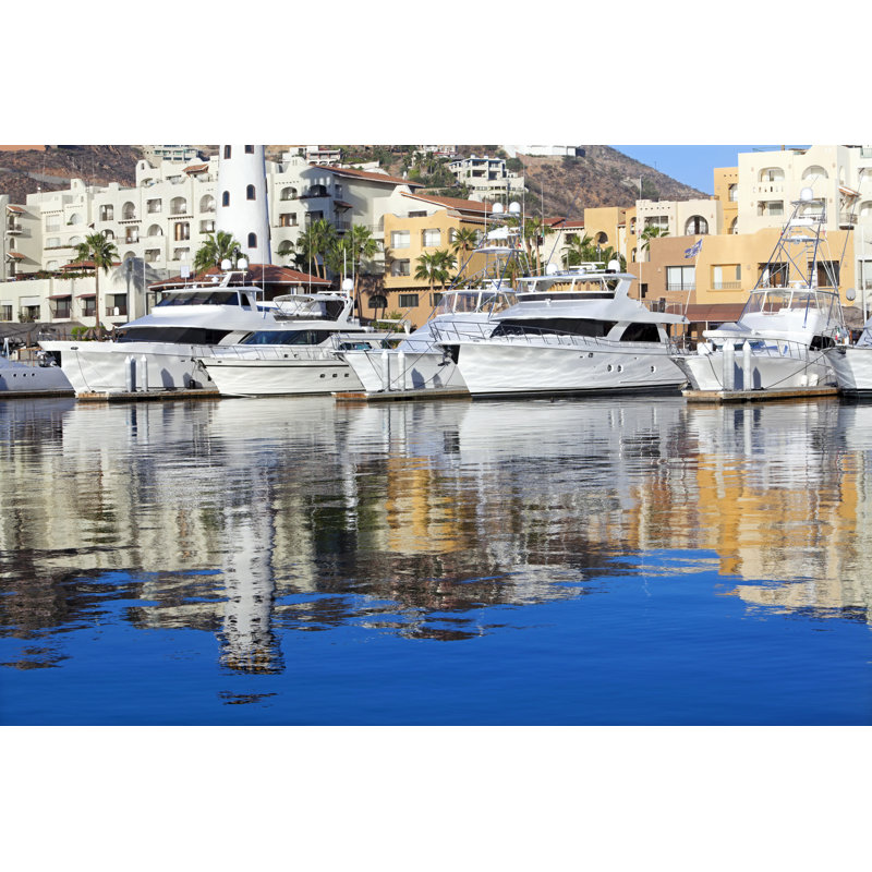 Marina à Cabo San Lucas par Jodijacobson, H 12 po x l 18 po