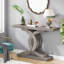 Townson 100cm Solid Wood Top Console Table-1779229639-1779201608