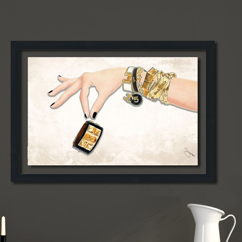 " More Or Less ", 27.5" H x 39.5" W x 0.75" D, Espresso Framed