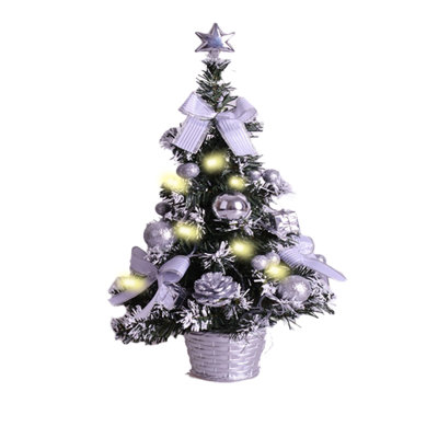 Arbre de Noël artificiel articulé enneigé enneigé pour décoration de fête