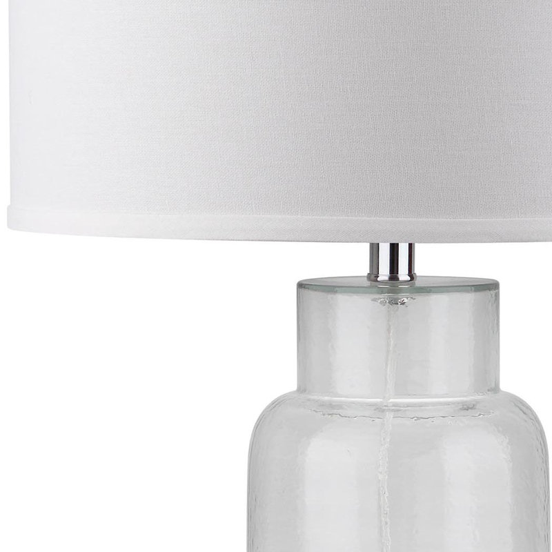 Merkel Glass Table Lamp, Clear