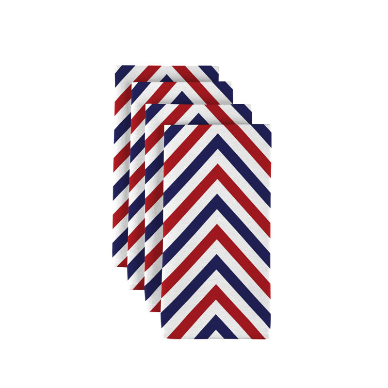Polyester Chevron Square Napkin