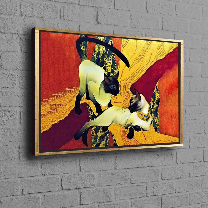 1 Piece Wall Art on Canvas, 20 cm H x 30 cm W, Framed Print without Mat, Gold