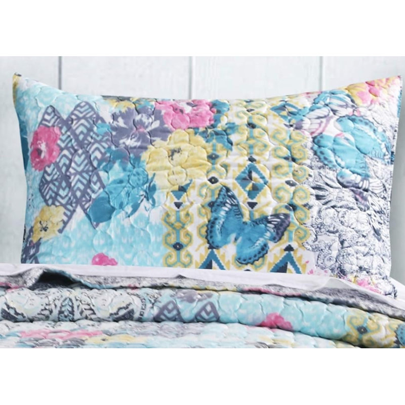 Greenland Home Fasions Moxie Multi Standard Sham, 20x26