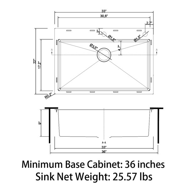 Dimensions du produit