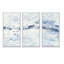 «Blue Wipe Out - Farmhouse», ensemble d'art mural sur toile encadré-1051344641-1051344642