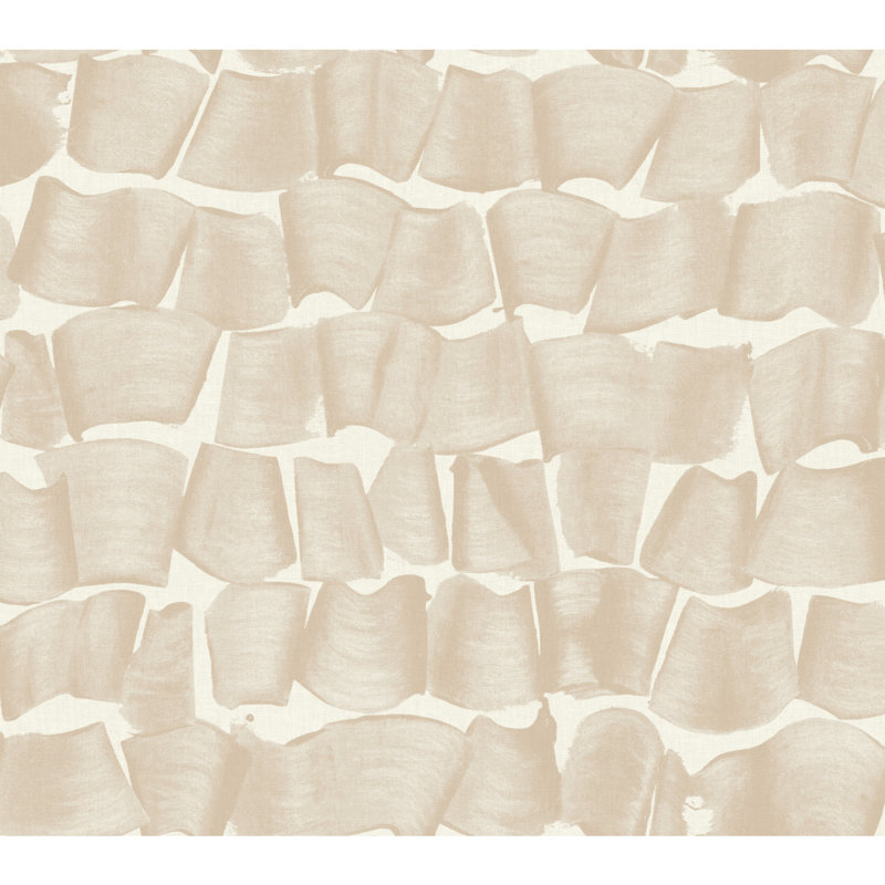 27' L x 27" W Wallpaper Roll, Blush