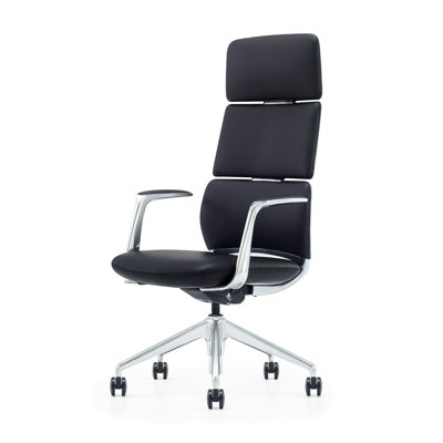 Marchan - Modern Vegan Leather Executive Office Chair by Orren Ellis