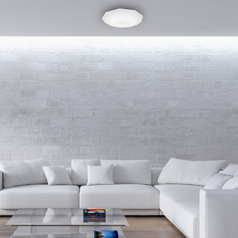 Eisen 4-Light 50.8cm Semi Flush Mount, 80cm H x 36cm W x 3.7cm D