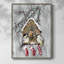 Winter Birds, reproduction encadrée - bois massif-213445808