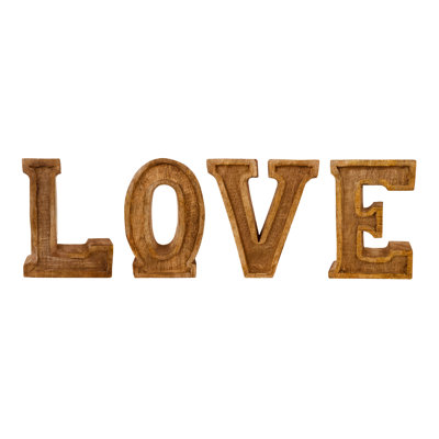 Galilea Text & Numbers Letter Block