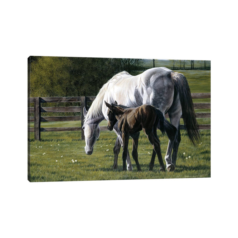 A New Dawn by Michelle Grant - Wrapped Canvas Painting, 20.32 cm H x 30.48 cm W