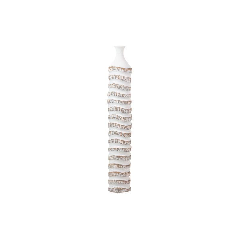 Polyresin Floor Vase, 107" H x 18" W x 18" D
