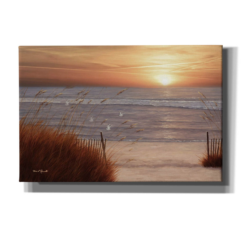 «Beach Glory» par Diane Romanello, H 12 po x l 18 po x P 0,75 po