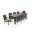 Cannes 9 Piece Dining Set with Cushions-759903863