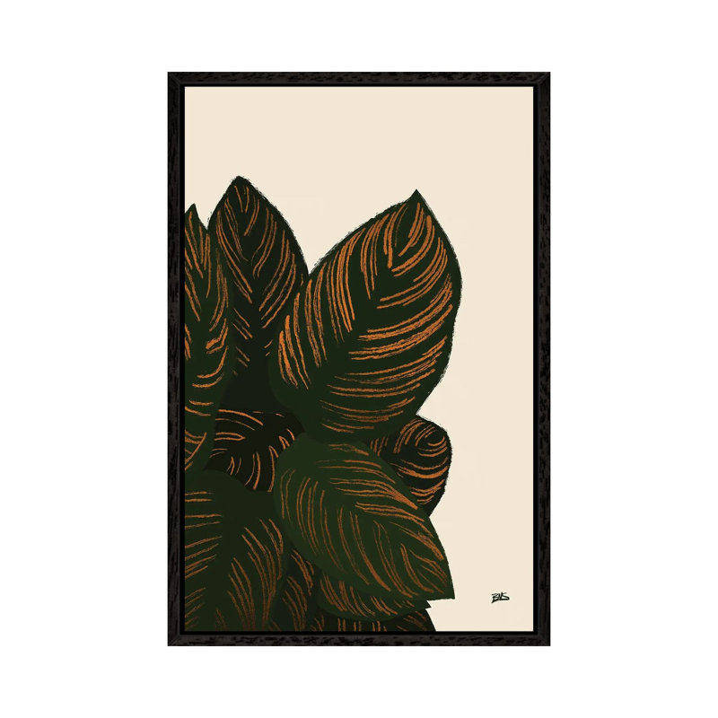 Calas III by Bria Nicole - Print on Canvas, Black Framed Canvas, 101.6 cm H x 66.04 cm W