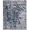 Abstract Area Rug in Blue