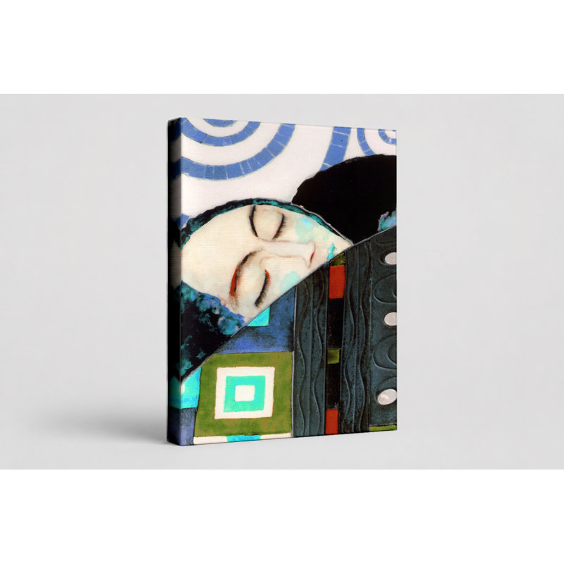 La prise en charge / l'étreinte (1905-1909) - Art mural sur toile, L 16 po x H 20 po