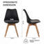 Ensemble de 2 chaises de salle à manger-1481177642