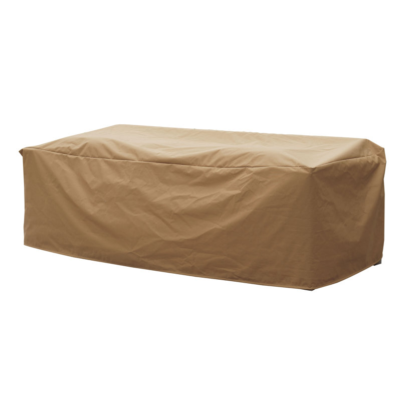 Housse pour canapé de patio, H 28 po x l 82 po x P 36 po