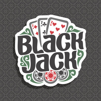 Black Jack - Wrapped Canvas Print
