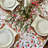 Green Striped Napkins - Block printed-108347024