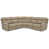 Similicuir beige est en rupture de stock