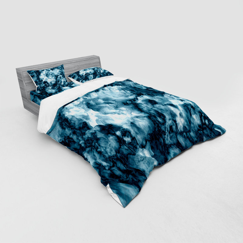 Modern & Contemporary Paisley Duvet Cover, Queen Duvet Cover + 3 Additional Pieces