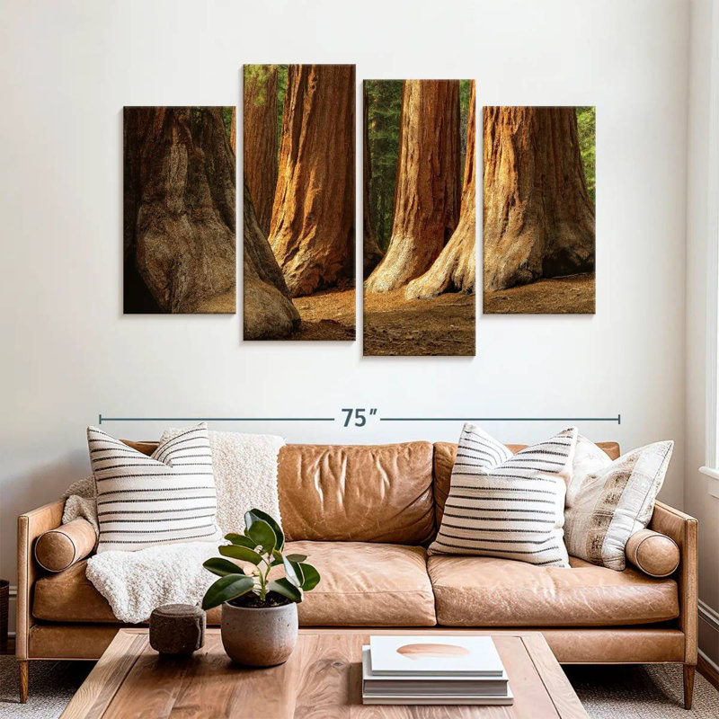 Harnek Ancient Sequoia Trees, 42'' H x 68'' W