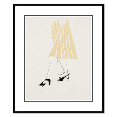 «Draped Legs Strolling» par Yuki Osada, impression