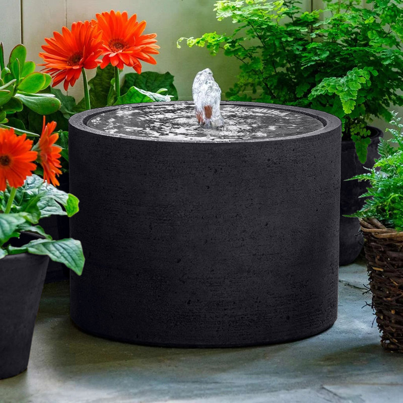 Fontaine en béton Evita, Nero Nuovo