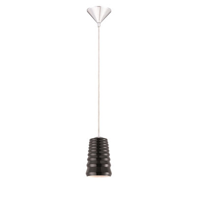 1 - Light Chrome Cylinder Pendant