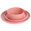 Gibson Home Canyon Crest 12-Piece Stackable Matte Melamine Dinnerware Set-72615066