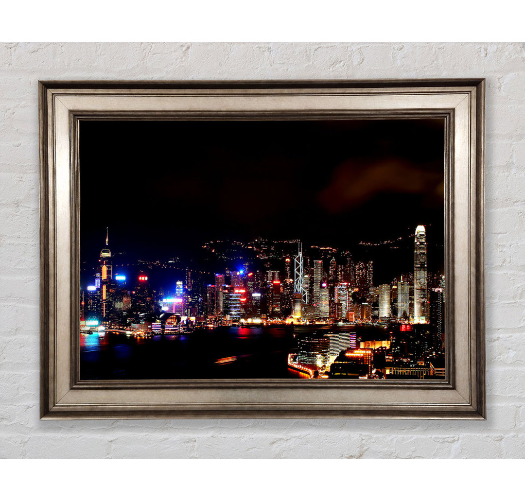 Hong Kong Reflections - Einzelne Bilderrahmen Kunstdrucke